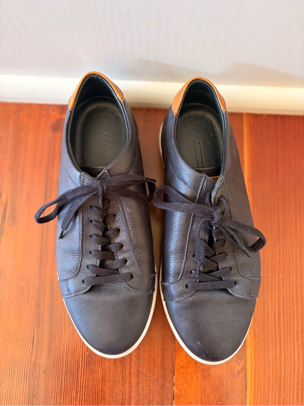 Allen Edmonds Men’s Oliver Slip-on stretch lace brogue sneaker
